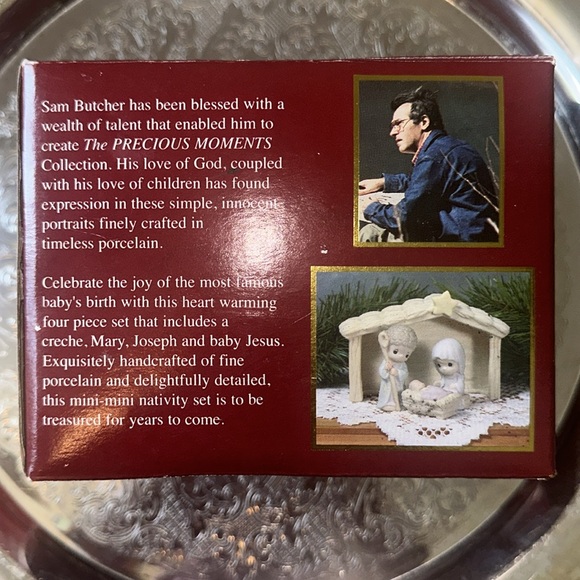 Precious Moments Miniature Nativity by Enesco  1999 - Picture 4 of 4